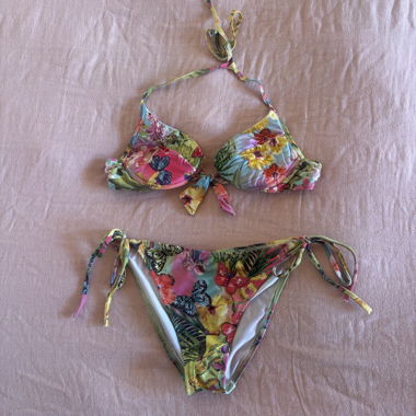 Multicolour Floral Bikini