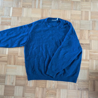 Weekday Strickpullover blau Gr. M