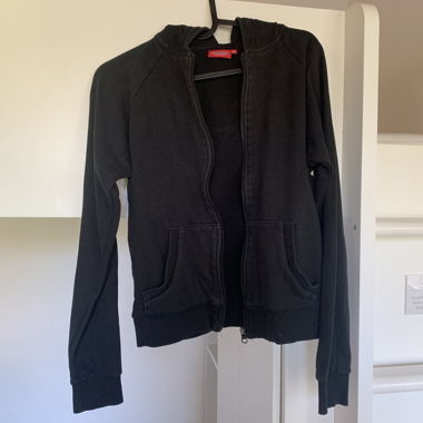 Black Hooded Jacket