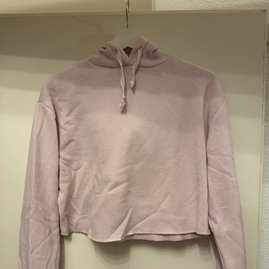 Rosa Crop Pullover, Gösse M