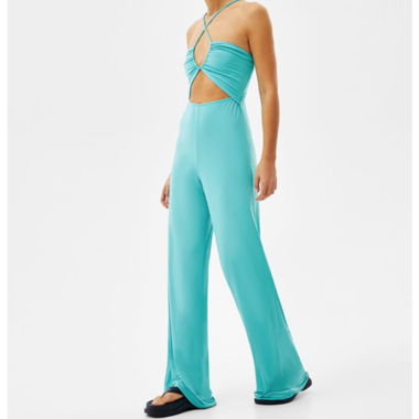 Turquoise Bershka Jumpsuit