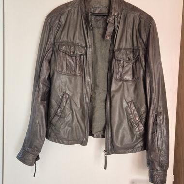 Veste en cuir