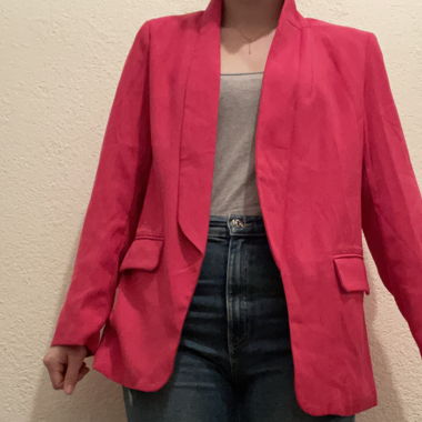 Pink Blazer Size M
