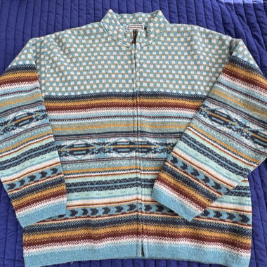 Vintage Wool Mixed Cardigan 