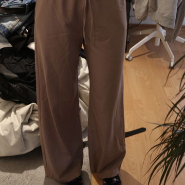 Braune Stoffhose, Grösse M