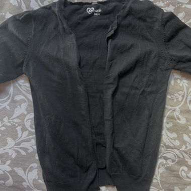 Black Basic Cardigan