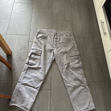 Zara Cargo Trousers - Grey - Men's EUR 46 