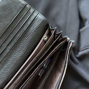 Portefeuille noir Witthen