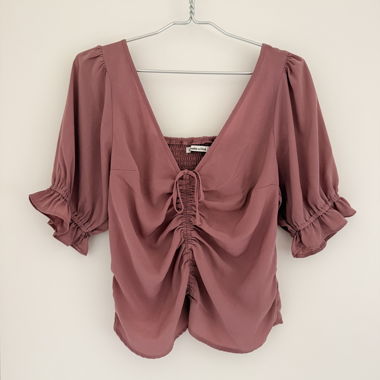 Camicia/Blusa rosa Abercrombie & Fitch