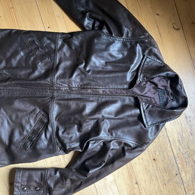 Giacca vintage in pelle Bogner