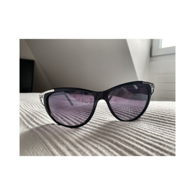 Retro Sonnenbrille schwarz