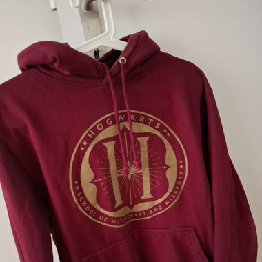 Harry Potter Pullover, weinrot