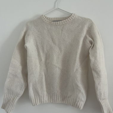 White Knit Sweater
