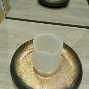 Black-gold decorative bowl