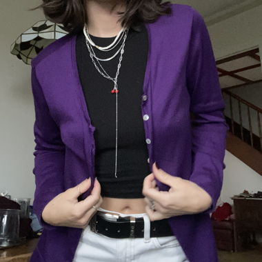 Jacke violett