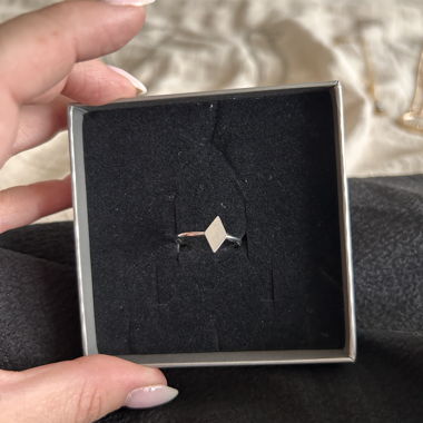 Silver-Colored Ring 