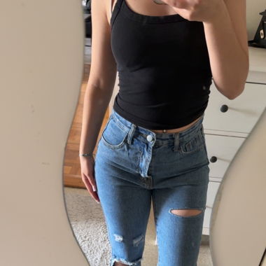 Jeans à troue