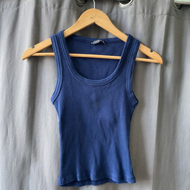 Blaues Ripphemd