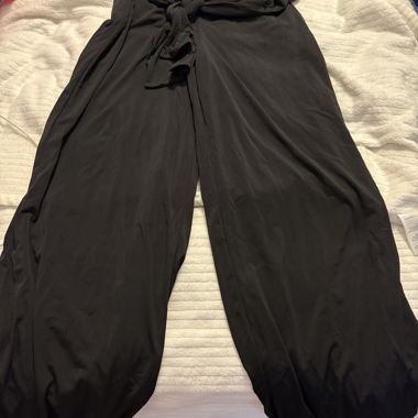 Pantaloni neri morbidi