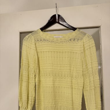 PAULINE Pullover mit Lochstickerei