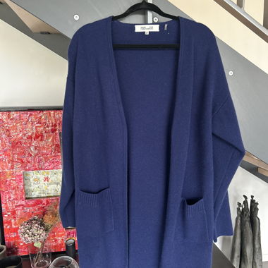 Longue veste 100% cachemire luxe