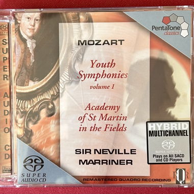 Mozart Super Audio CD