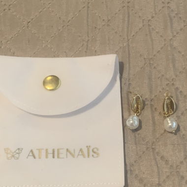 Golden Stainless Steel Earrings