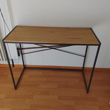 Scrivania legno/metallo
