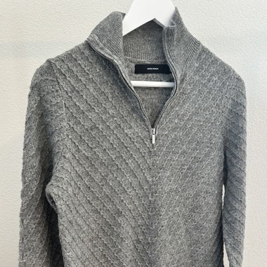 Knitted dress, gray