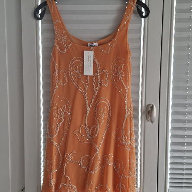 Robe mini brodée Millenotti