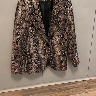 Blazer Rinascimento con motivo a serpente