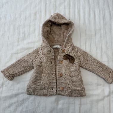 Giacca con cappuccio per bebé ZARA