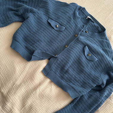 Gilet blu Zara