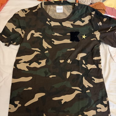 Camouflage-T-Shirt von Kengstar