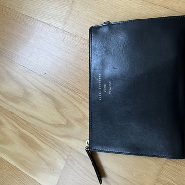 Leder Clutch