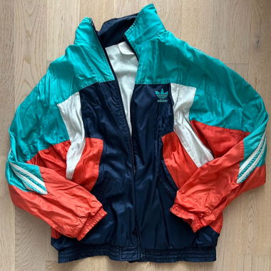 vintage adidas windbreaker jacket  