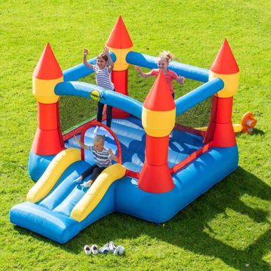 Large Castle Bouncy Castle with Slide for Rent