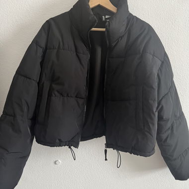 Pufferjacke schwarz