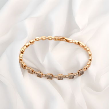 Cubus Bracelet - Modern Gold Geometric Jewelry