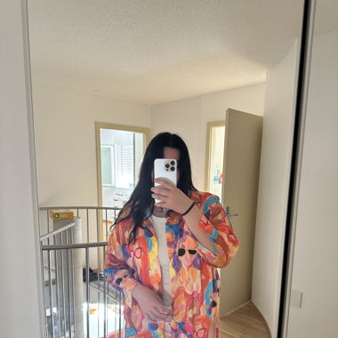 Chemise longue coloré 