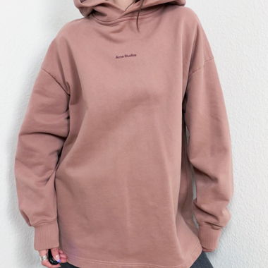 Felpa oversize rosa Acne Studios