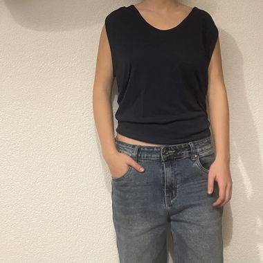 Maglietta blu scuro