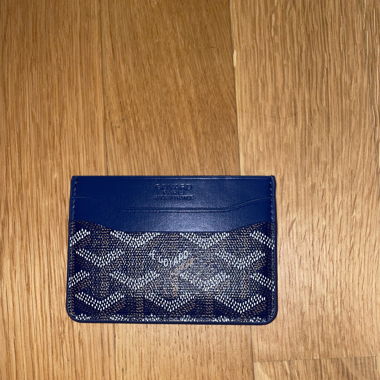 GOYARD CARDHOLDER BLAU