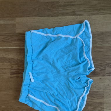 Kurze Türkise Pyjama Hose