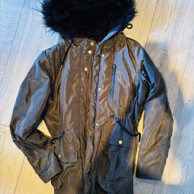 Dark green coat