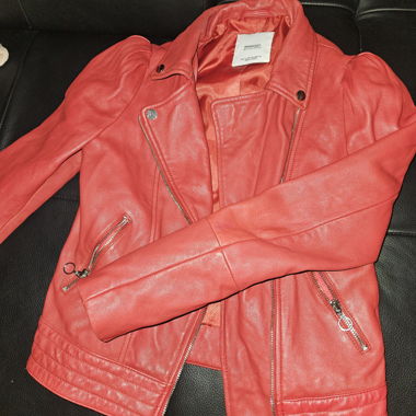 Kunstlederjacke