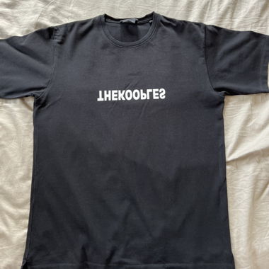 T-Shirt noir The Kooples