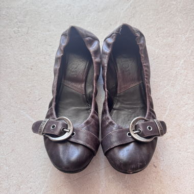 Ballerines Dior marron
