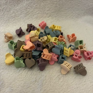 Set di fermagli per capelli colorati
