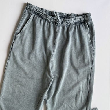 Joggers Washed Sage – Taglio Relaxed